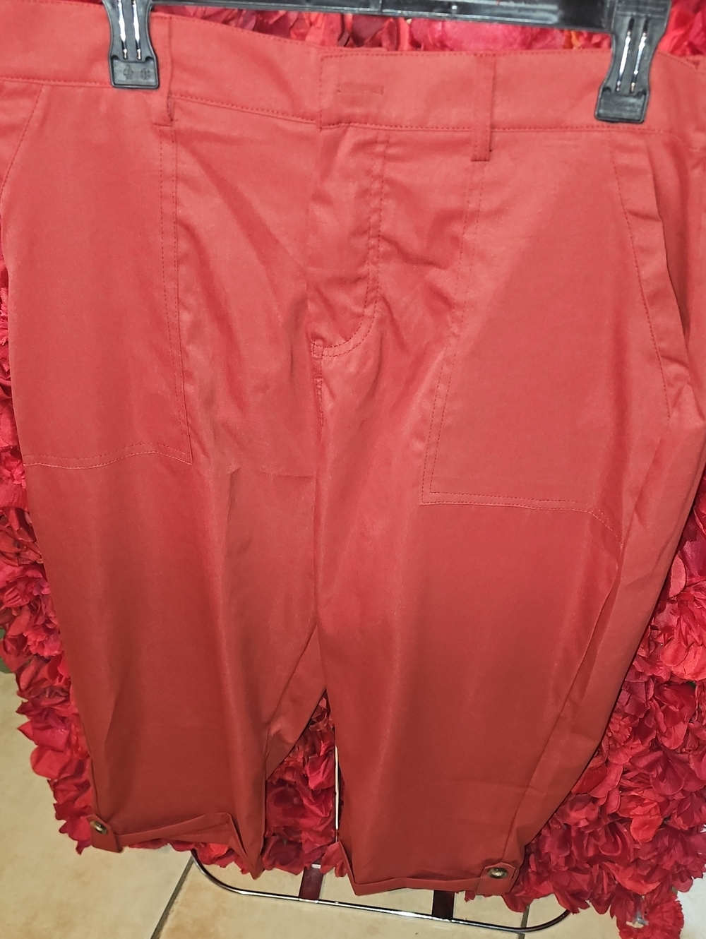 Rust Red Women's Trousers Size XXL New